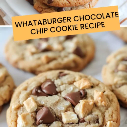 Best Whataburger Chocolate Chip Cookie Recipe