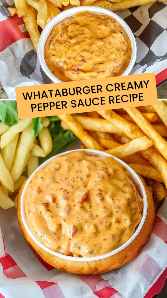 Best Whataburger Creamy Pepper Sauce Recipe
