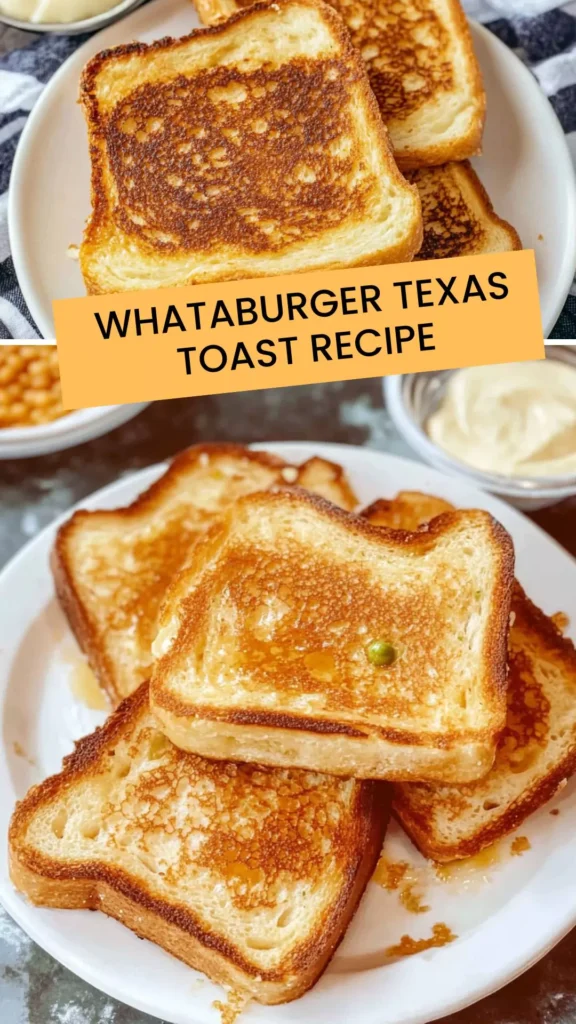 Best Whataburger Texas Toast Recipe
