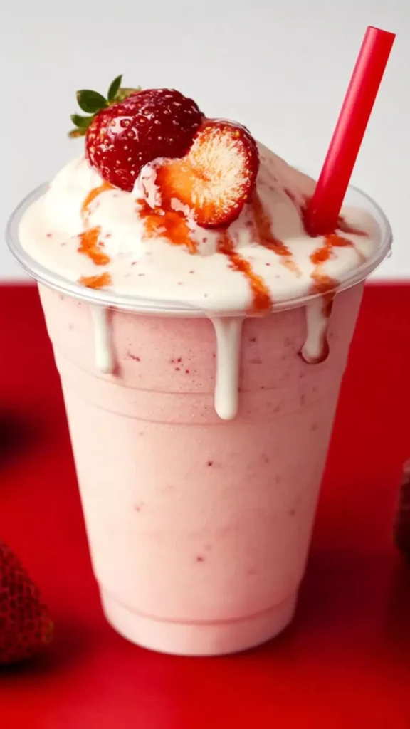 Easy Whataburger Strawberry Milkshake Recipe
