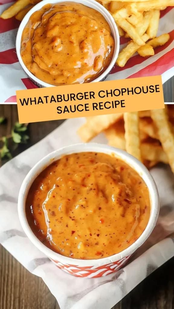 Best Whataburger Chophouse Sauce Recipe
