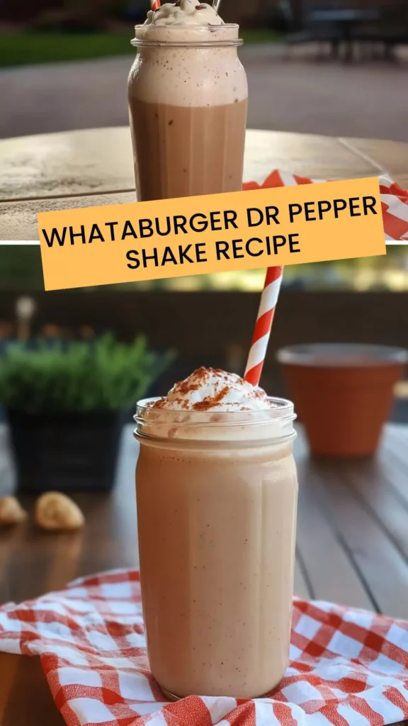 Best Whataburger Dr Pepper Shake Recipe
