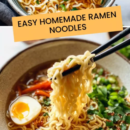 Easy Homemade Ramen Noodles