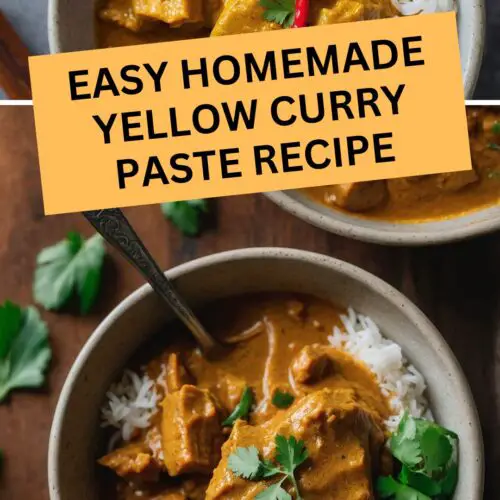 Easy Homemade Yellow Curry Paste