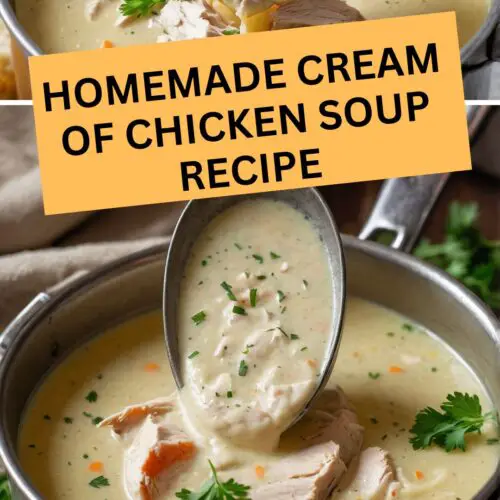 Homemade Cream Of Chicken Soup Recipe