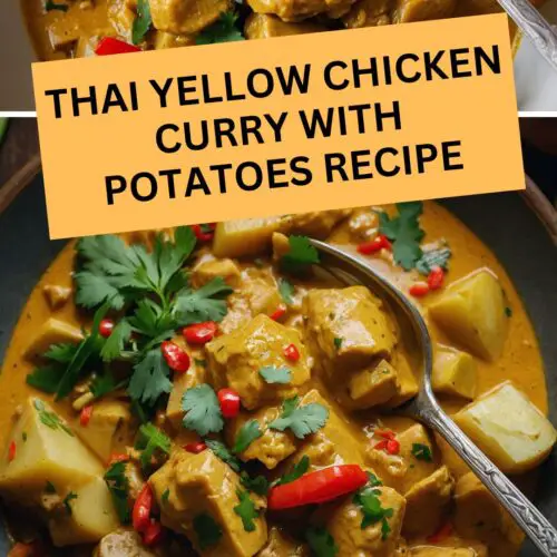Thai Yellow Chicken Curry With Potatoes Recipe
