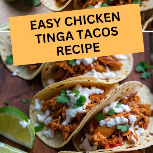 easy chicken tinga tacos recipe