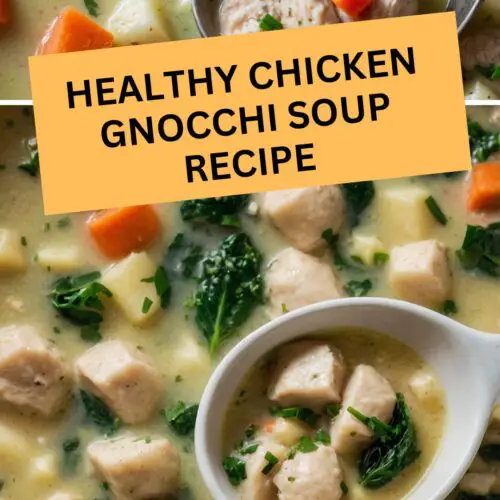 healthy chicken gnocchi soup recipe