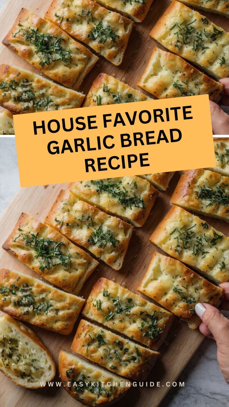 house favorite garlic bread recipe