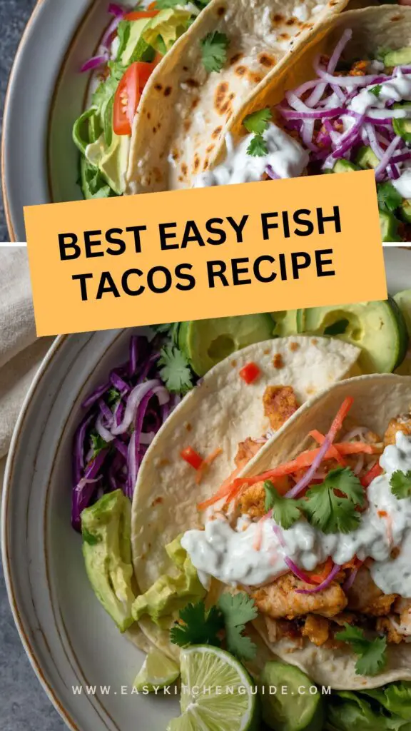 Best Easy Fish Tacos Recipe Best Easy Fish Tacos Recipe