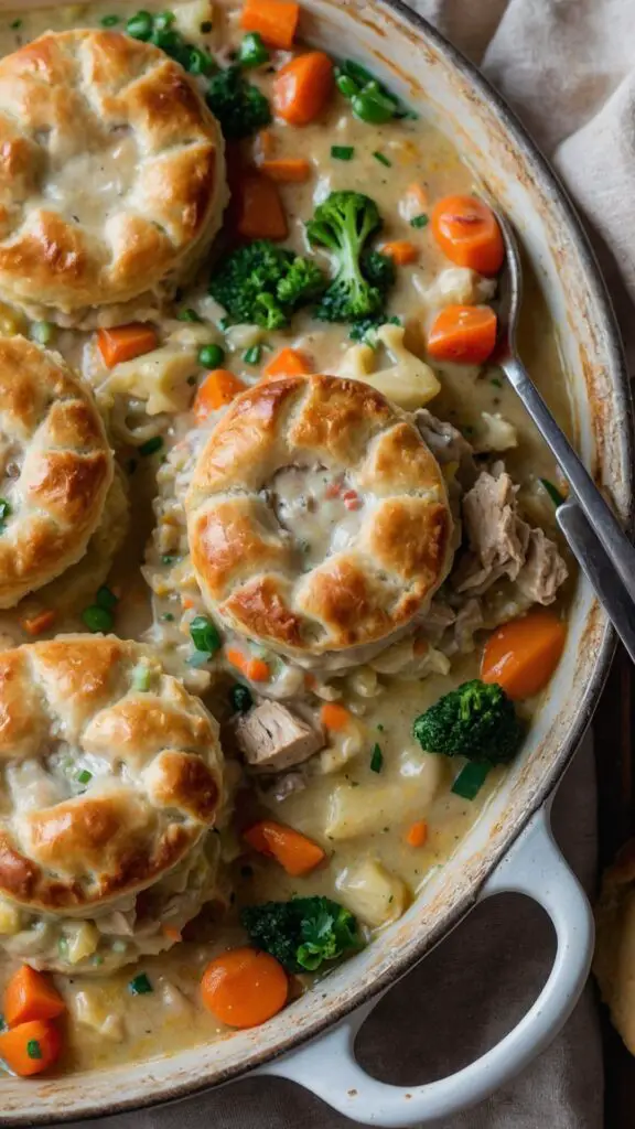 Chicken Pot Pie With Biscuits copycat Recipe Chicken Pot Pie With Biscuits copycat Recipe