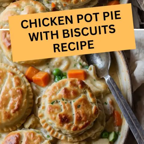 Chicken Pot Pie With Biscuits Recipe