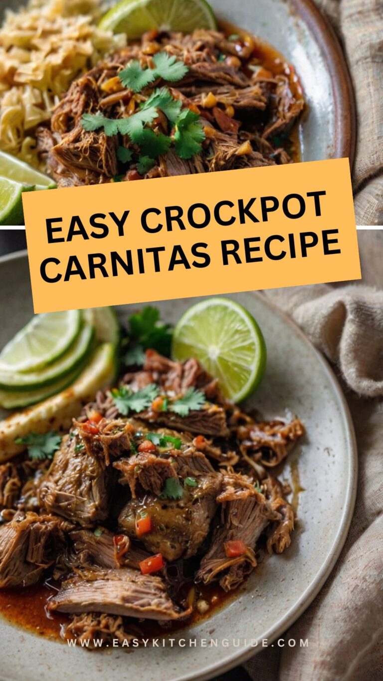 Easy Crockpot Carnitas Recipe