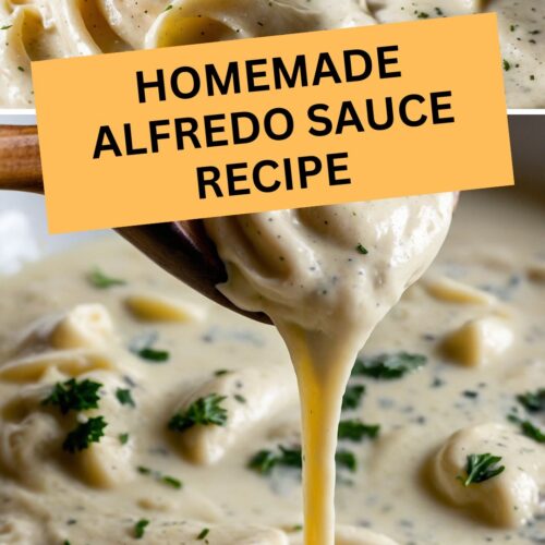 Homemade Alfredo Sauce Recipe