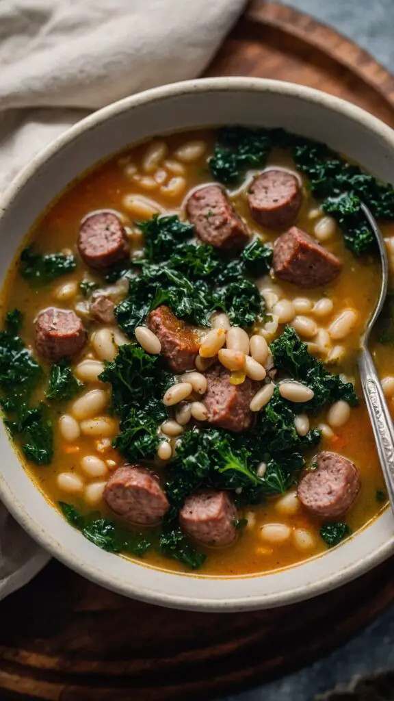 How to cook Sausage Kale And White Bean Soup Recipe How to cook Sausage Kale And White Bean Soup Recipe