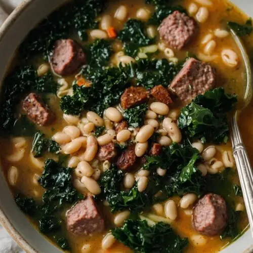 Sausage Kale And White Bean Soup copycat Recipe