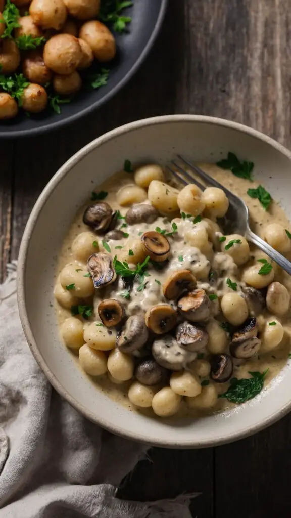 how to make gnocchi with creamy mushroom sauce how to make gnocchi with creamy mushroom sauce