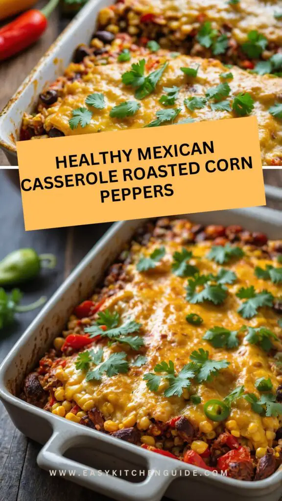 healthy mexican casserole roasted corn peppers healthy mexican casserole roasted corn peppers