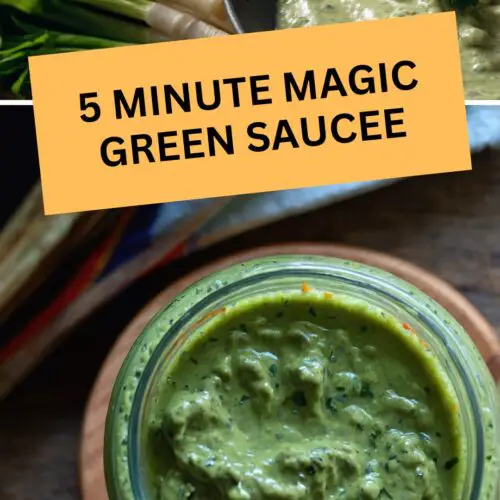 5 minute magic green sauce