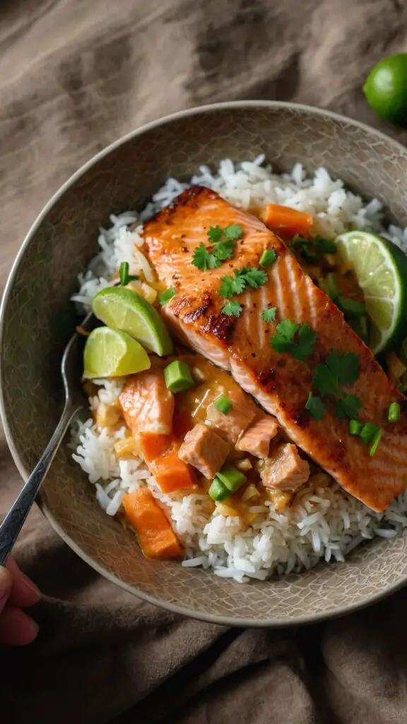 coconut curry salmon copycat recipe