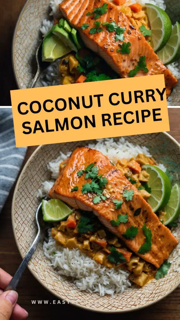 coconut curry salmon