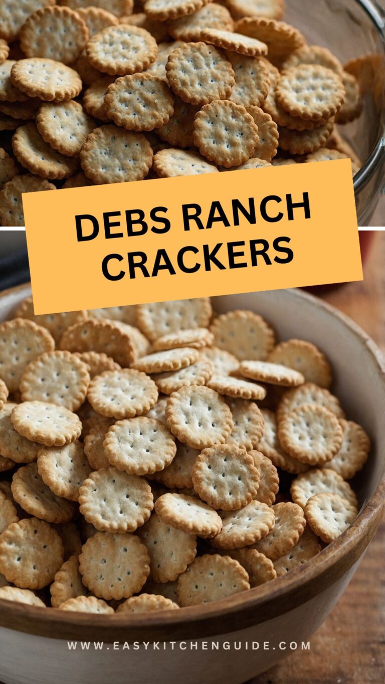 debs ranch crackers