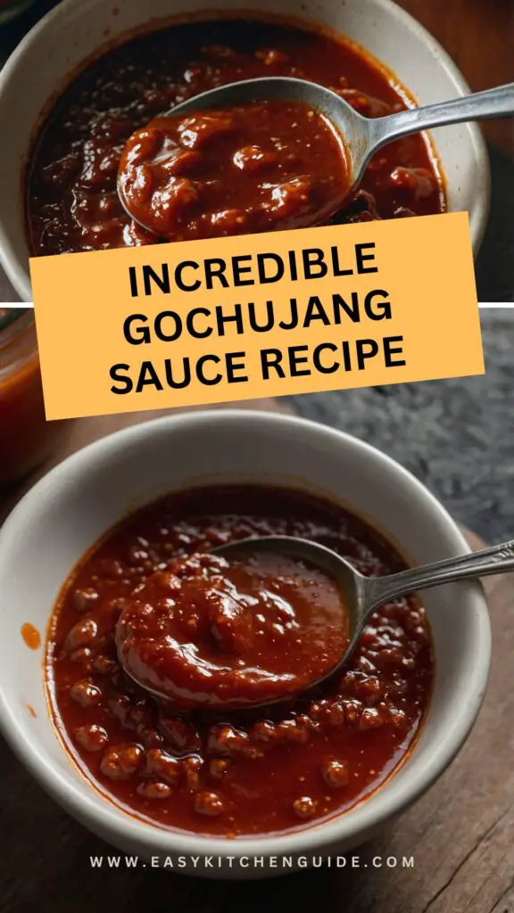 incredible gochujang sauce Recipe incredible gochujang sauce Recipe