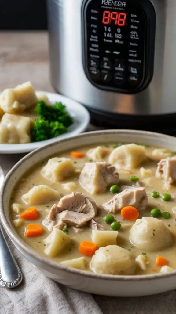 how to make instant pot chicken and dumplings Recipe
