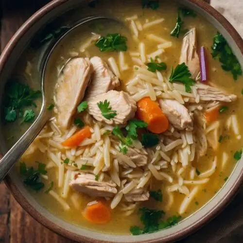 lemon chicken soup with orzo copycat Recipe