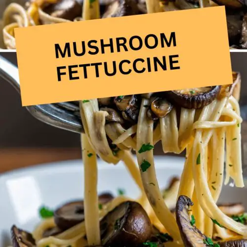 mushroom fettuccine