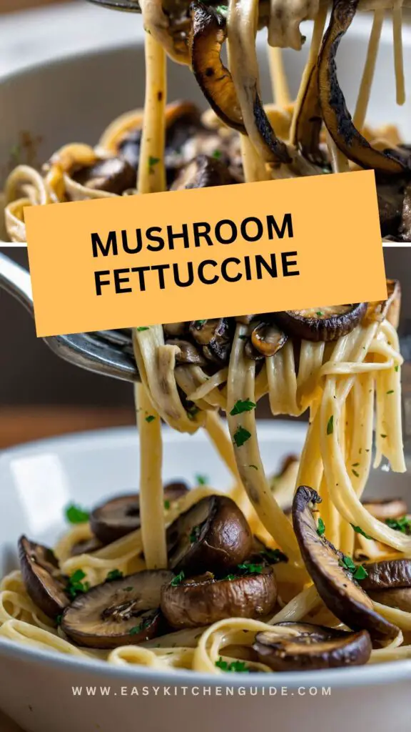 mushroom fettuccine