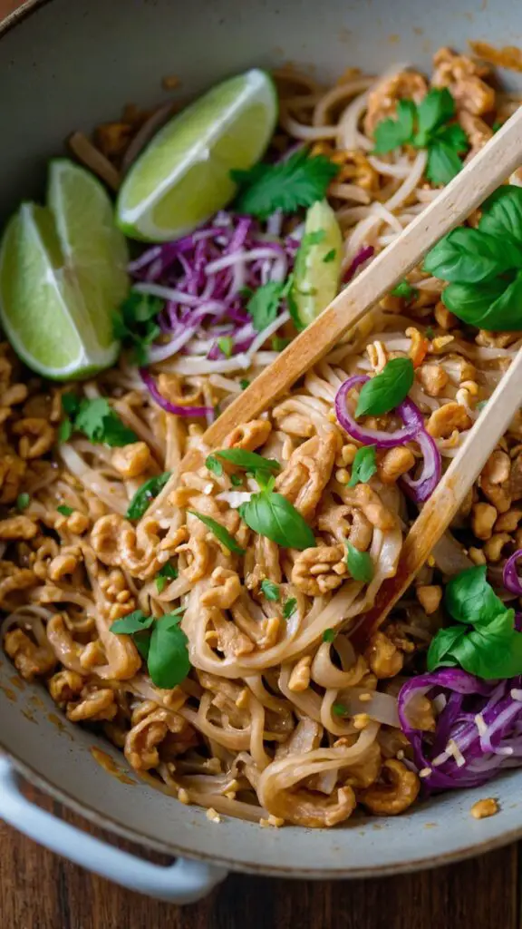 how to make rainbow vegetarian pad thai how to make rainbow vegetarian pad thai