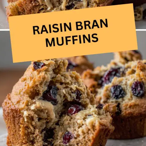 raisin bran muffins