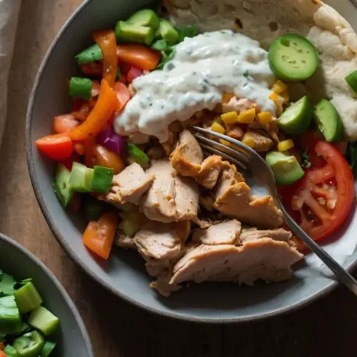 sheet pan chicken pitas copycat recipe