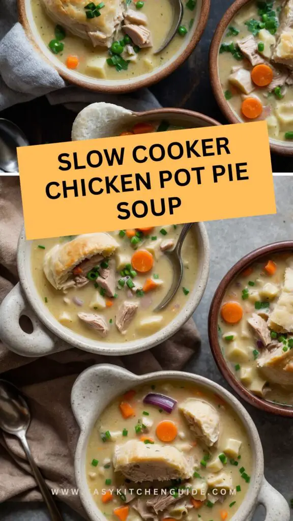 slow cooker chicken pot pie soup slow cooker chicken pot pie soup