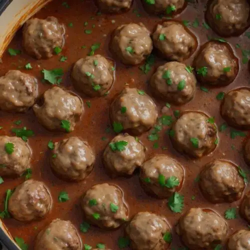 How to make swedish meatballs Recipe