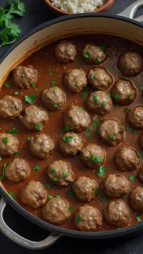 How to make swedish meatballs Recipe