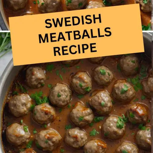 swedish meatballs Recipe