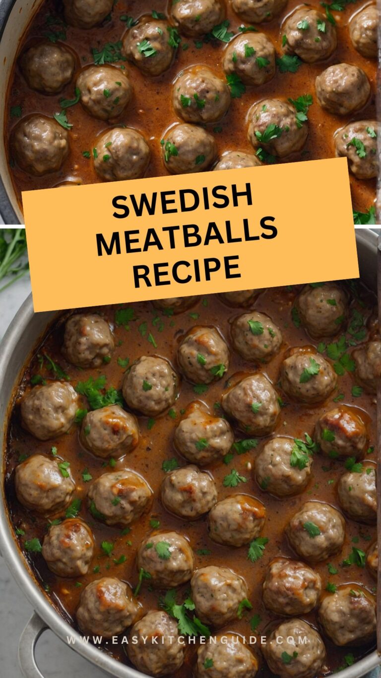 swedish meatballs Recipe