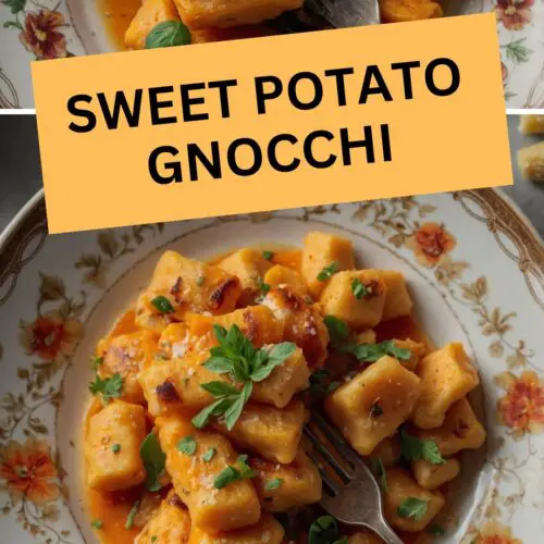 sweet potato gnocchi