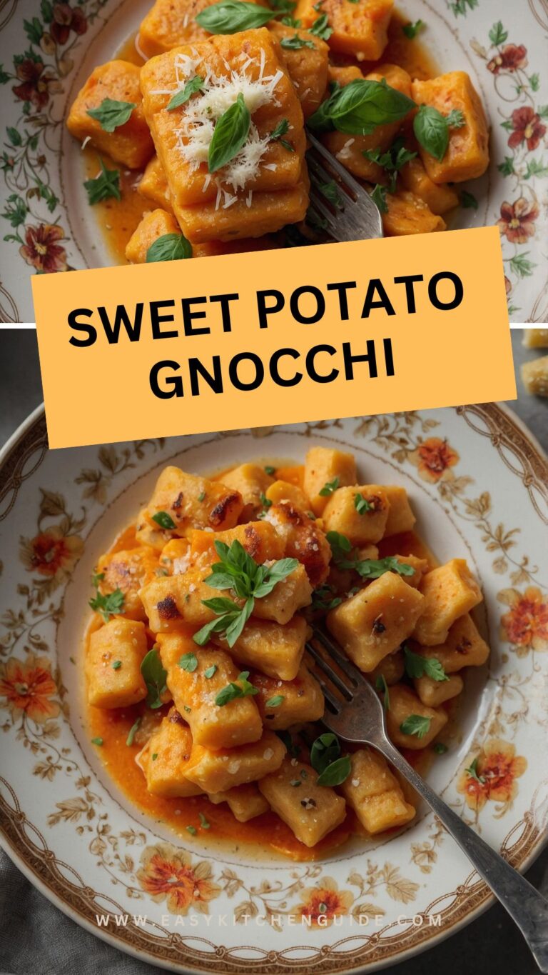 sweet potato gnocchi