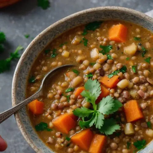 detox crockpot lentil soup copycat recipe