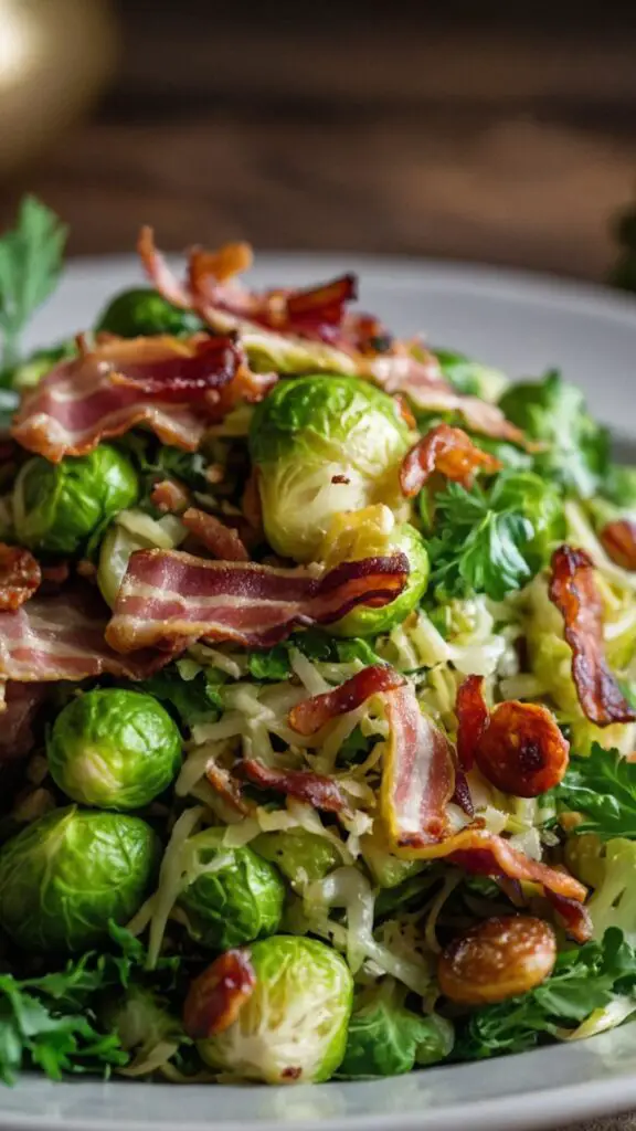 bacon and brussel sprout salad copycat recipe