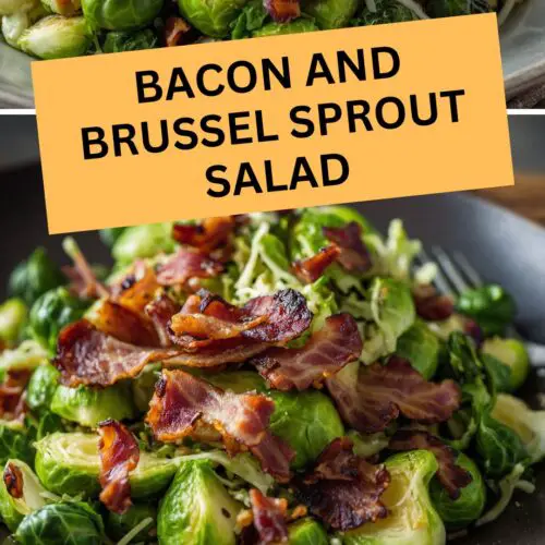 bacon and brussel sprout salad