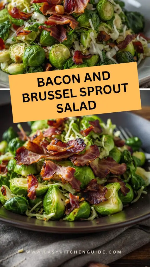 bacon and brussel sprout salad