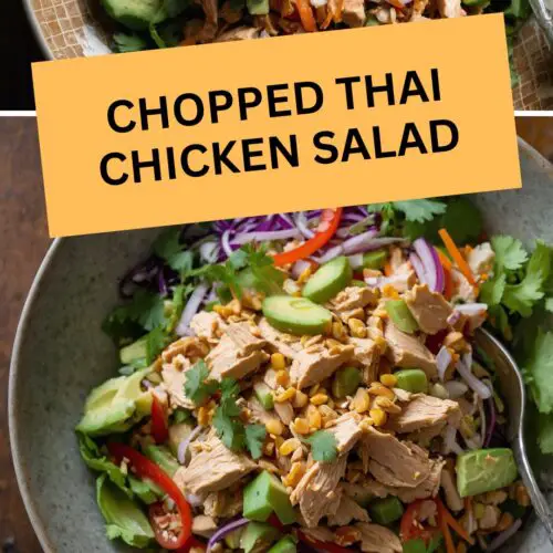 chopped thai chicken salad