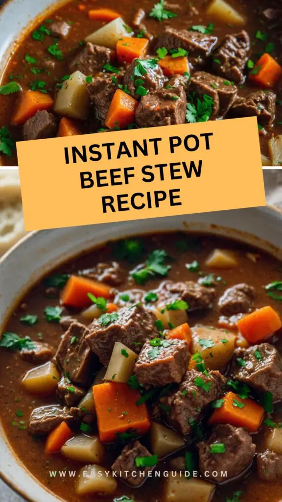 instant pot beef stew Recipe