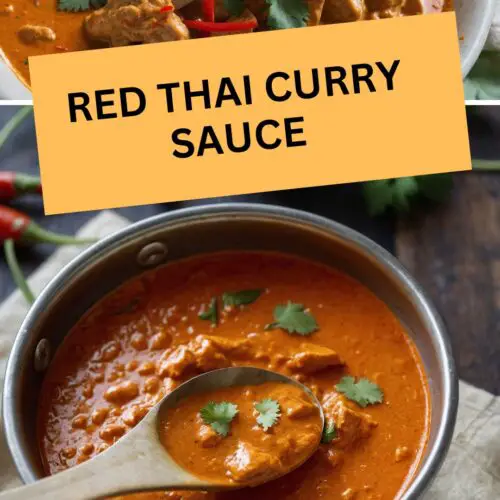 red thai curry sauce