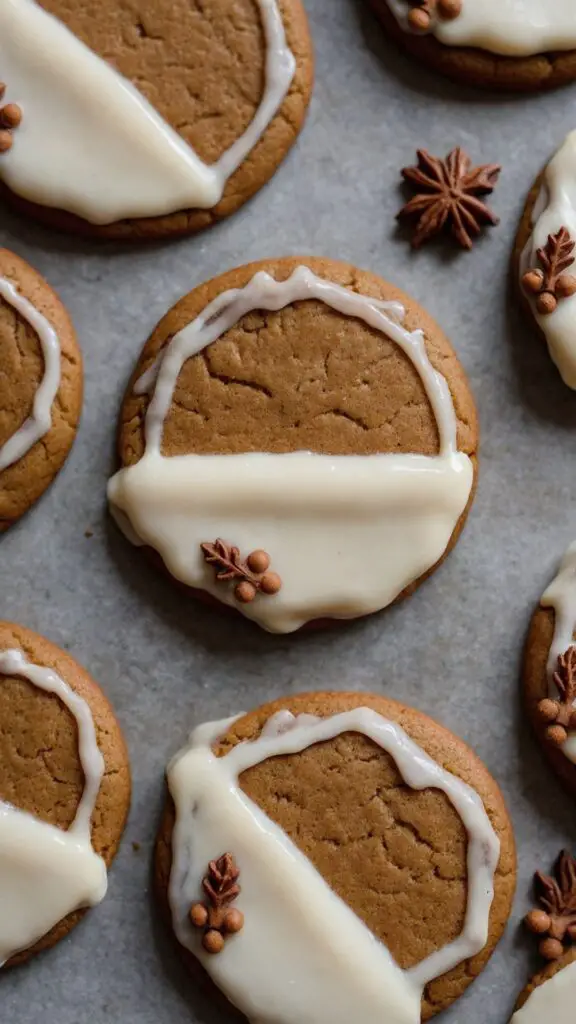 soft gingerbread cookies with maple glaze copycat recipe soft gingerbread cookies with maple glaze copycat recipe