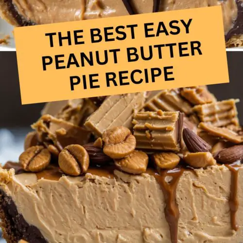 the best easy peanut butter pie Recipe